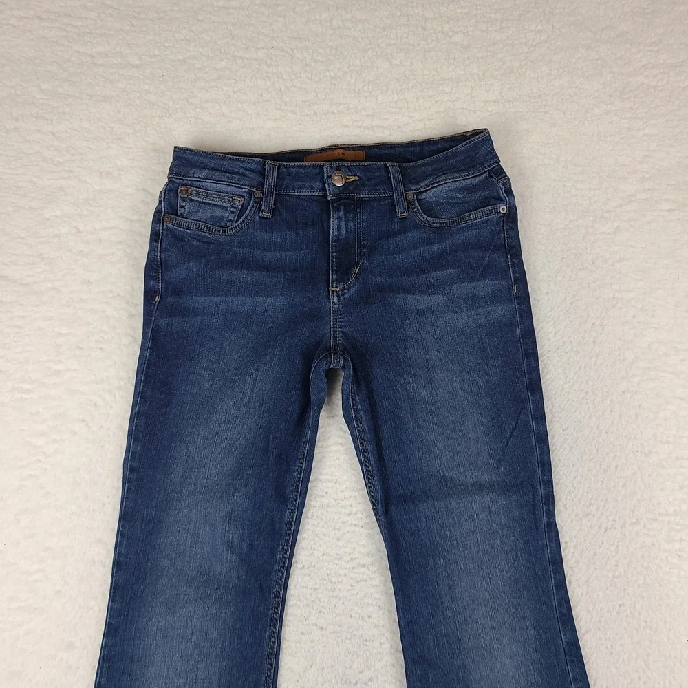 Joe's Jeans Womens 29 Blue Flawless The icon Flare Mid Rise CAMILLA Dark Wash